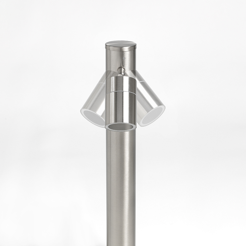 Moderní venkovní lampa z oceli 45 cm nastavitelná - Solo