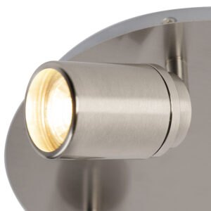 Moderní koupelnová bodová ocel 3-světlo IP44 - Ducha