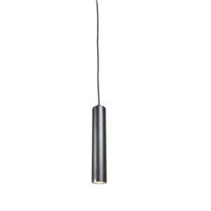Designová závěsná lampa černá - Tuba malá