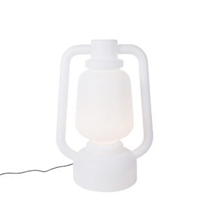 Chytrá stojací lampa bílá 110 cm včetně Wifi G95 - Storm Extra Large